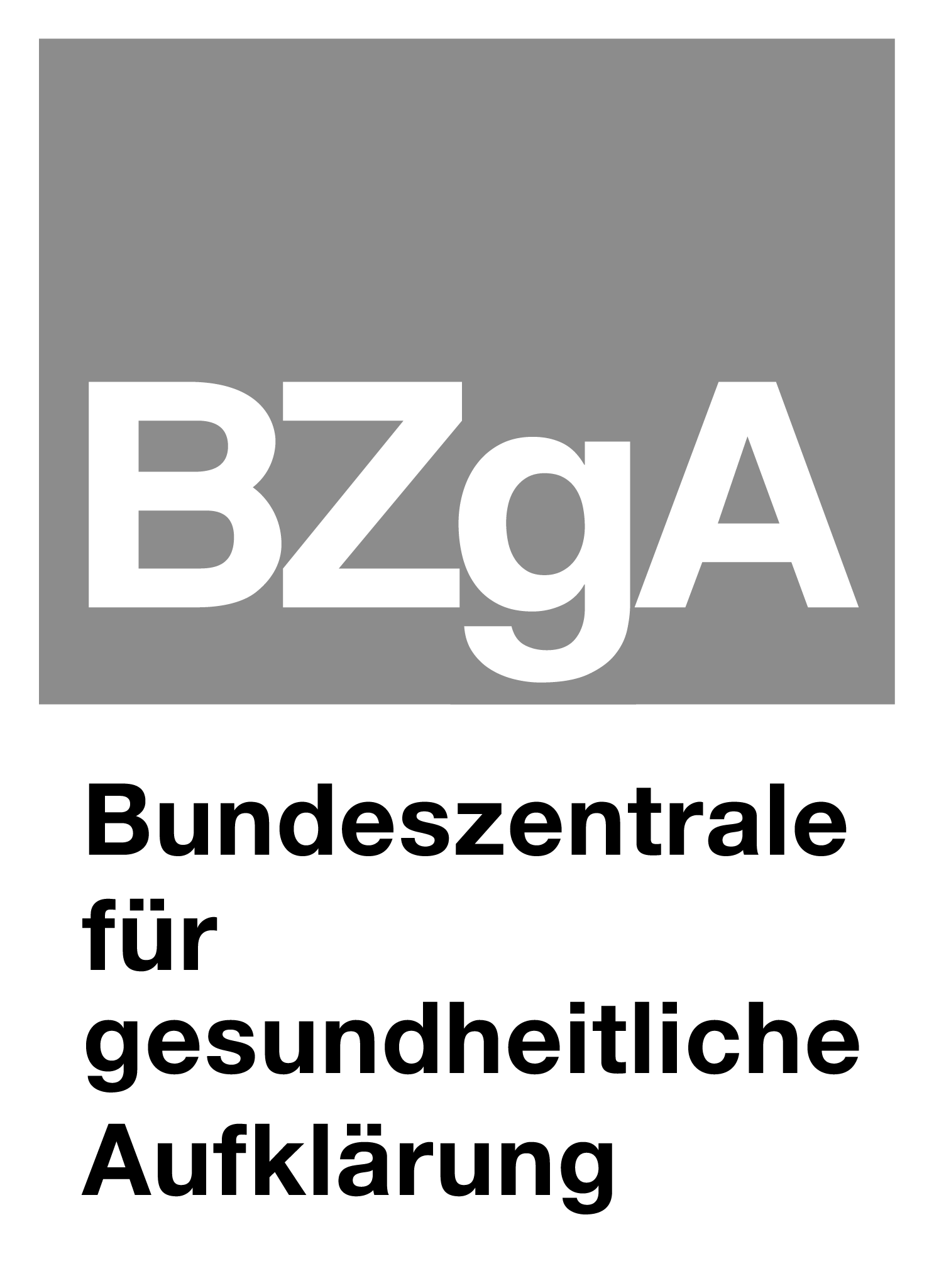 Logo: Bundeszentrale für gesundheitliche Aufklärung (BZgA)